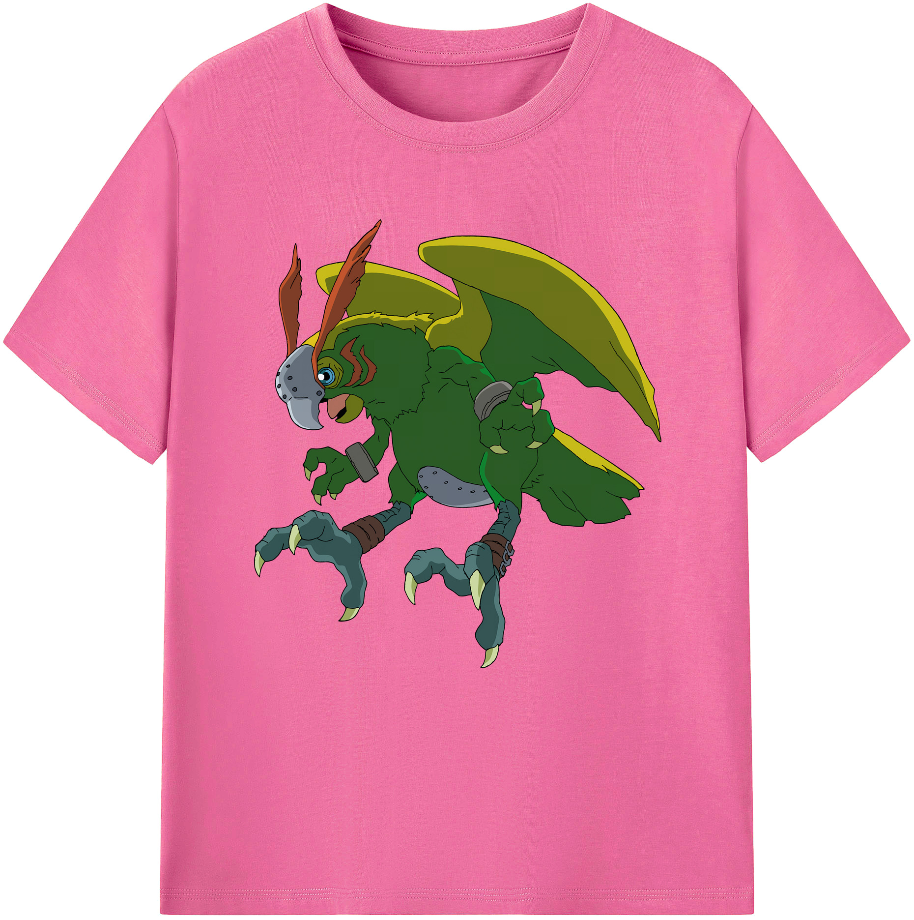 （画像用） Digimon デジタルモンスター/デジモン レディースカジュアルプリントTシャツ（綿100％）